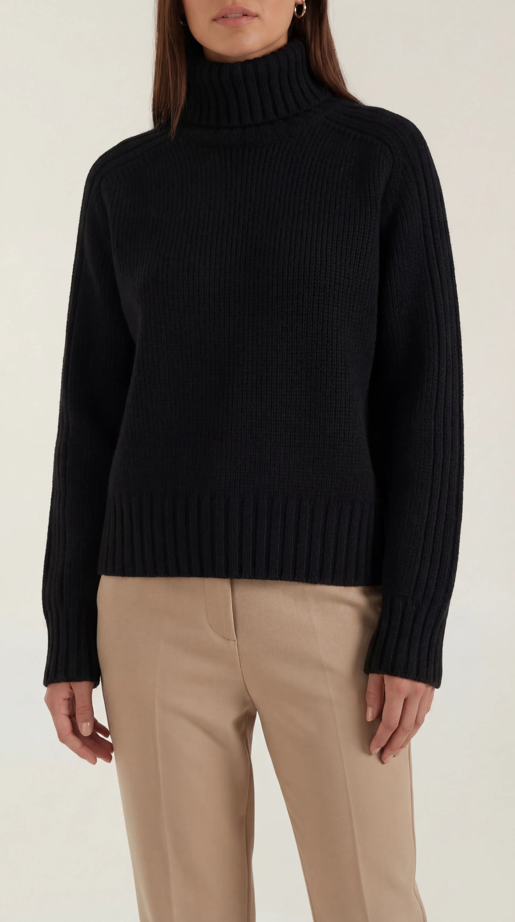 Lois | Suéter Oversize de Cuello Alto