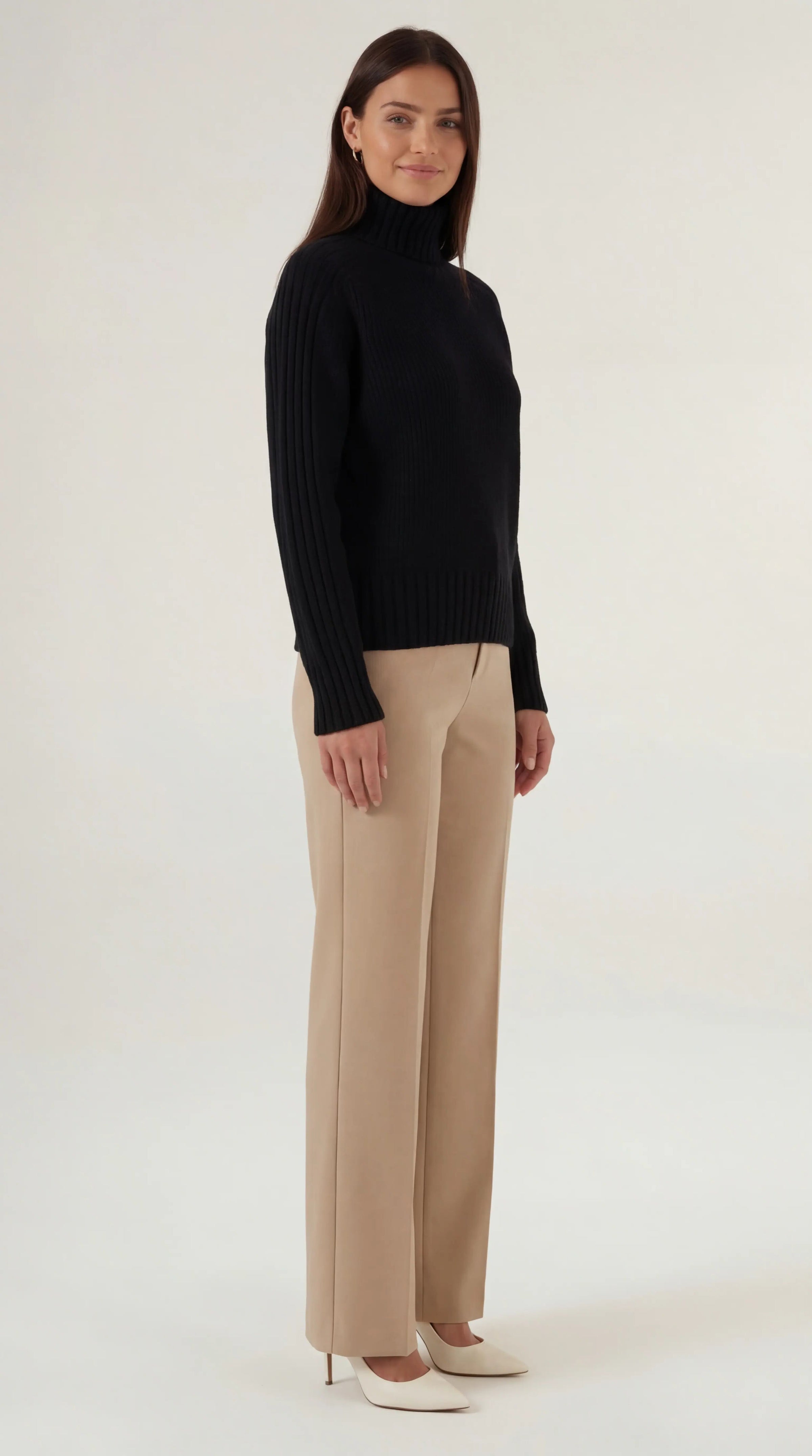 Leonor | Jersey Oversize de Cuello Alto