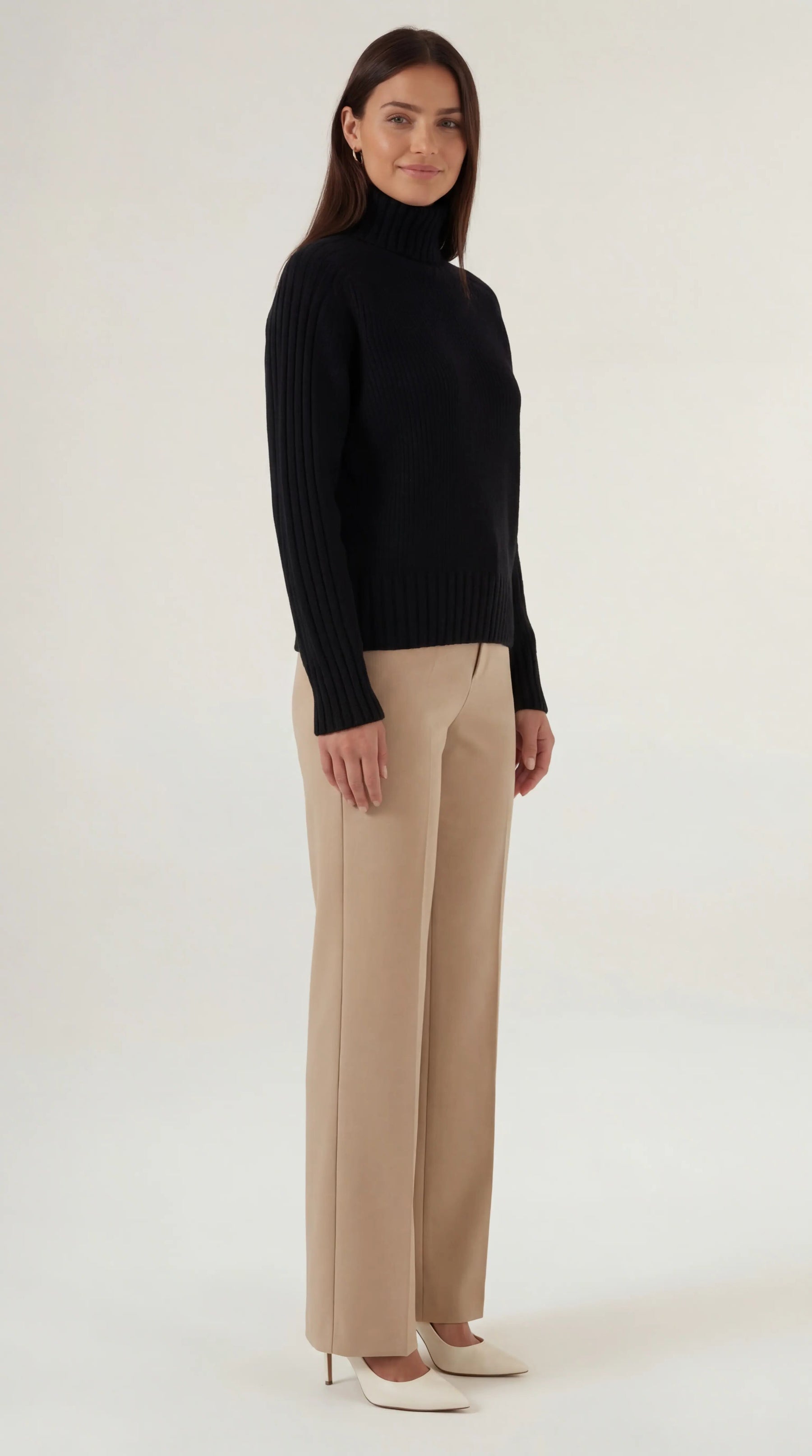 Lois | Suéter Oversize de Cuello Alto