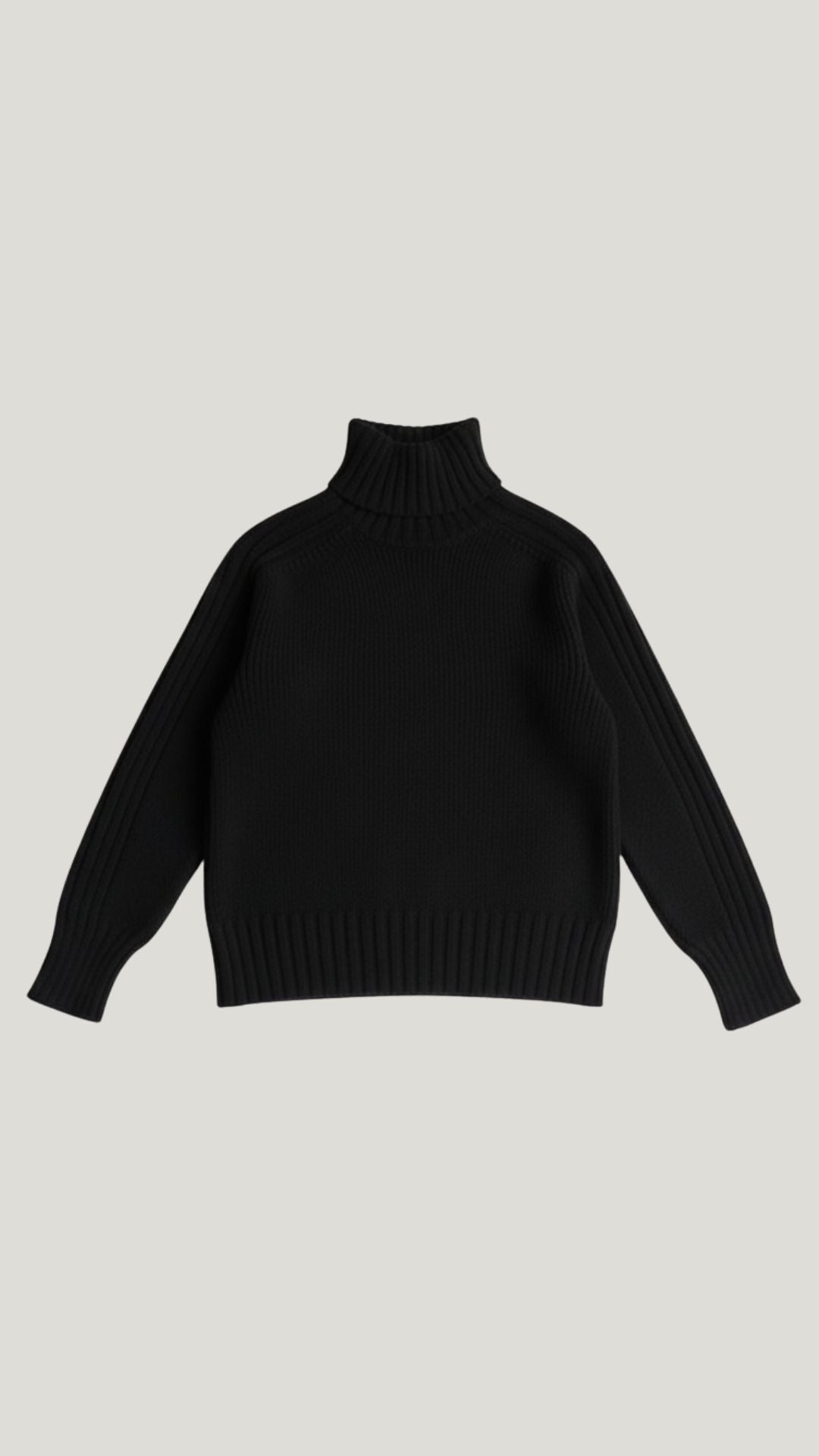 Leonor | Jersey Oversize de Cuello Alto