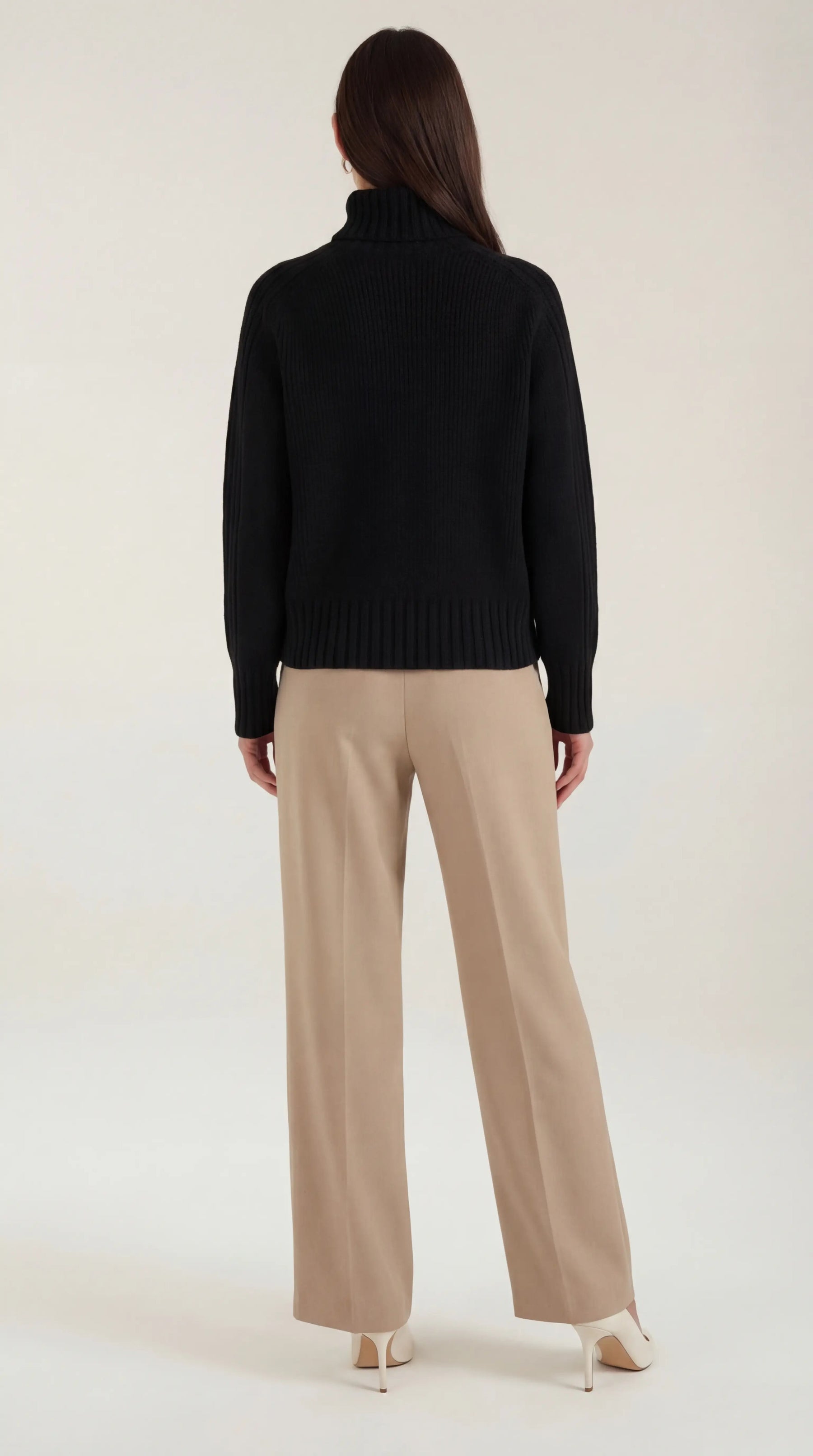 Leonor | Jersey Oversize de Cuello Alto
