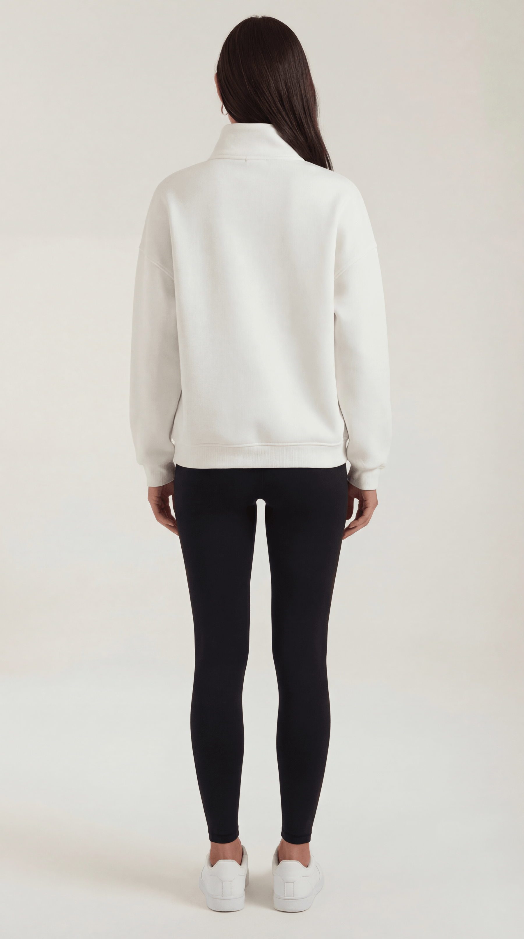 Lori | Suéter Oversize con Media Cremallera