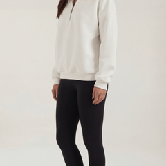 Lorena | Jersey Oversize con Cremallera al Cuello