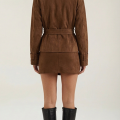 Lorraine | Chaqueta Envolvente con Cinturón