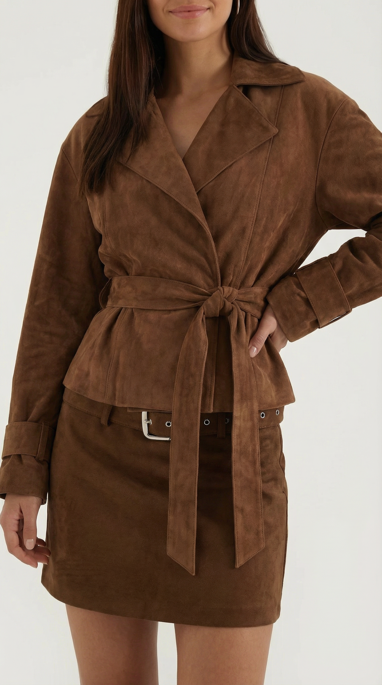 Lorraine | Chaqueta Envolvente con Cinturón