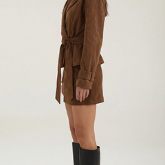 Lorraine | Chaqueta Envolvente con Cinturón
