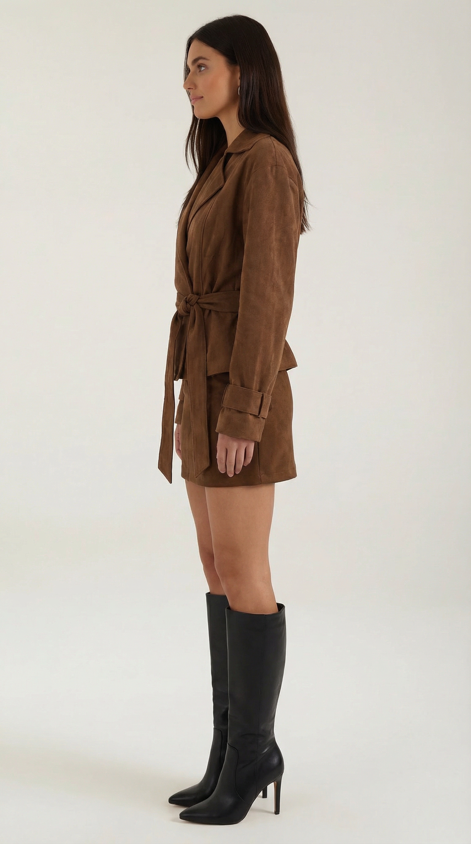 Lorraine | Chaqueta Envolvente con Cinturón