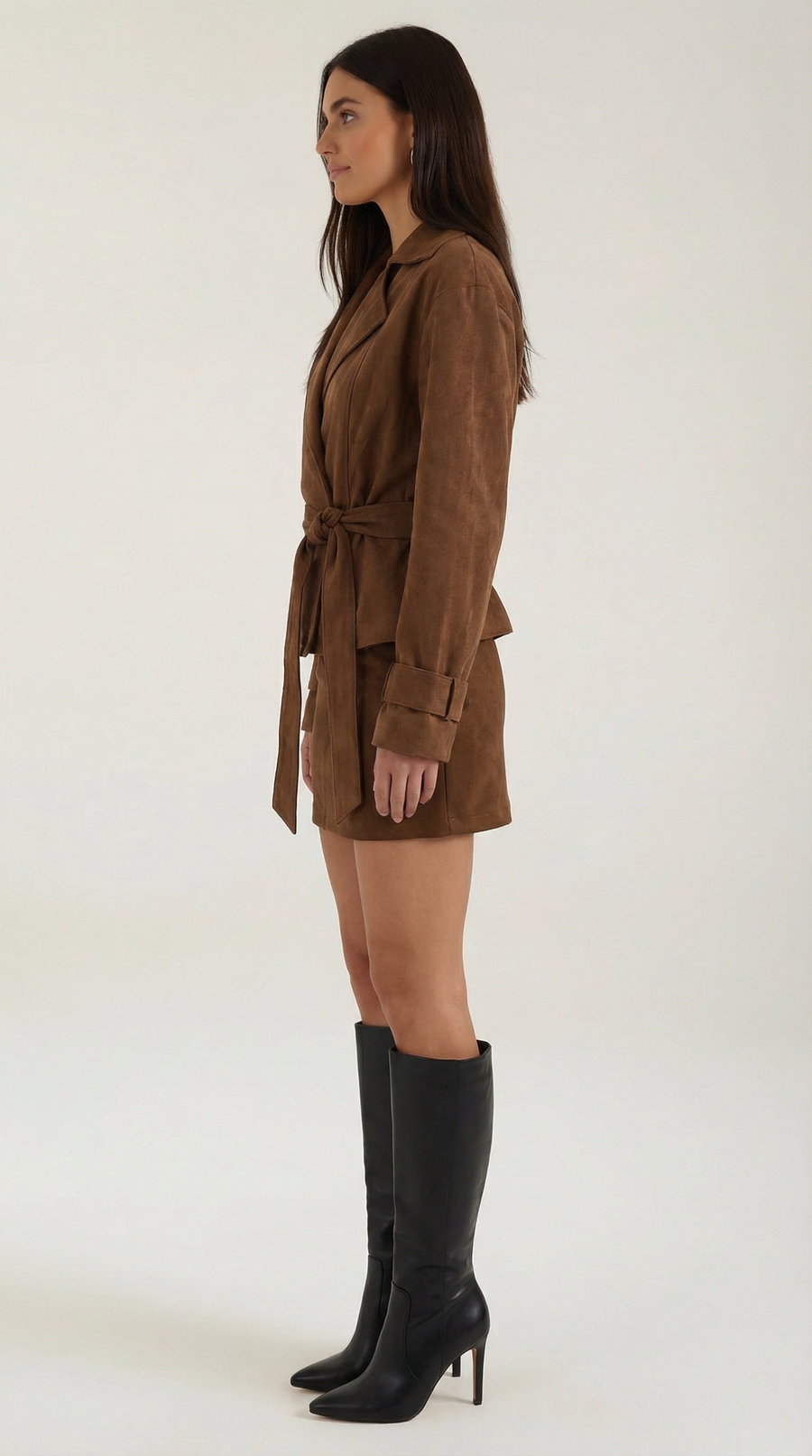 Lorraine | Chaqueta Envolvente con Cinturón