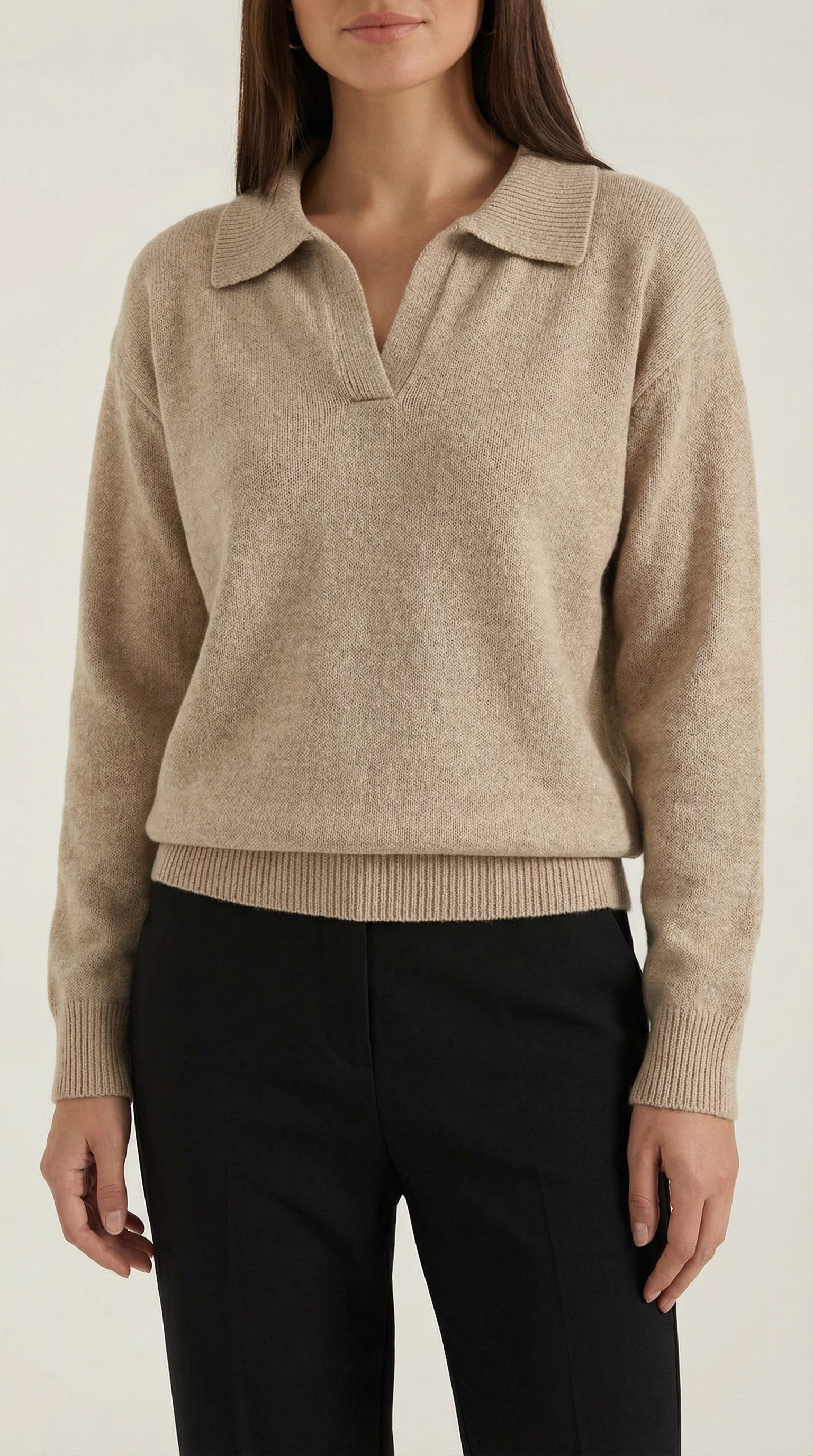 Marisa | Polo Casual con Escote en V