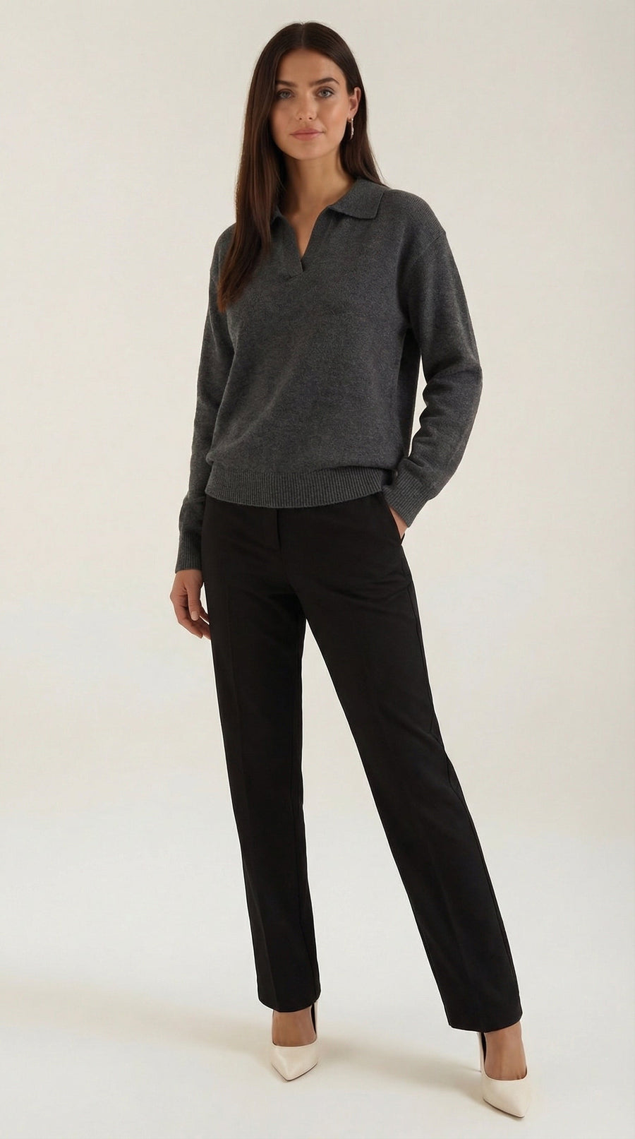 Marisa | Polo Casual con Escote en V