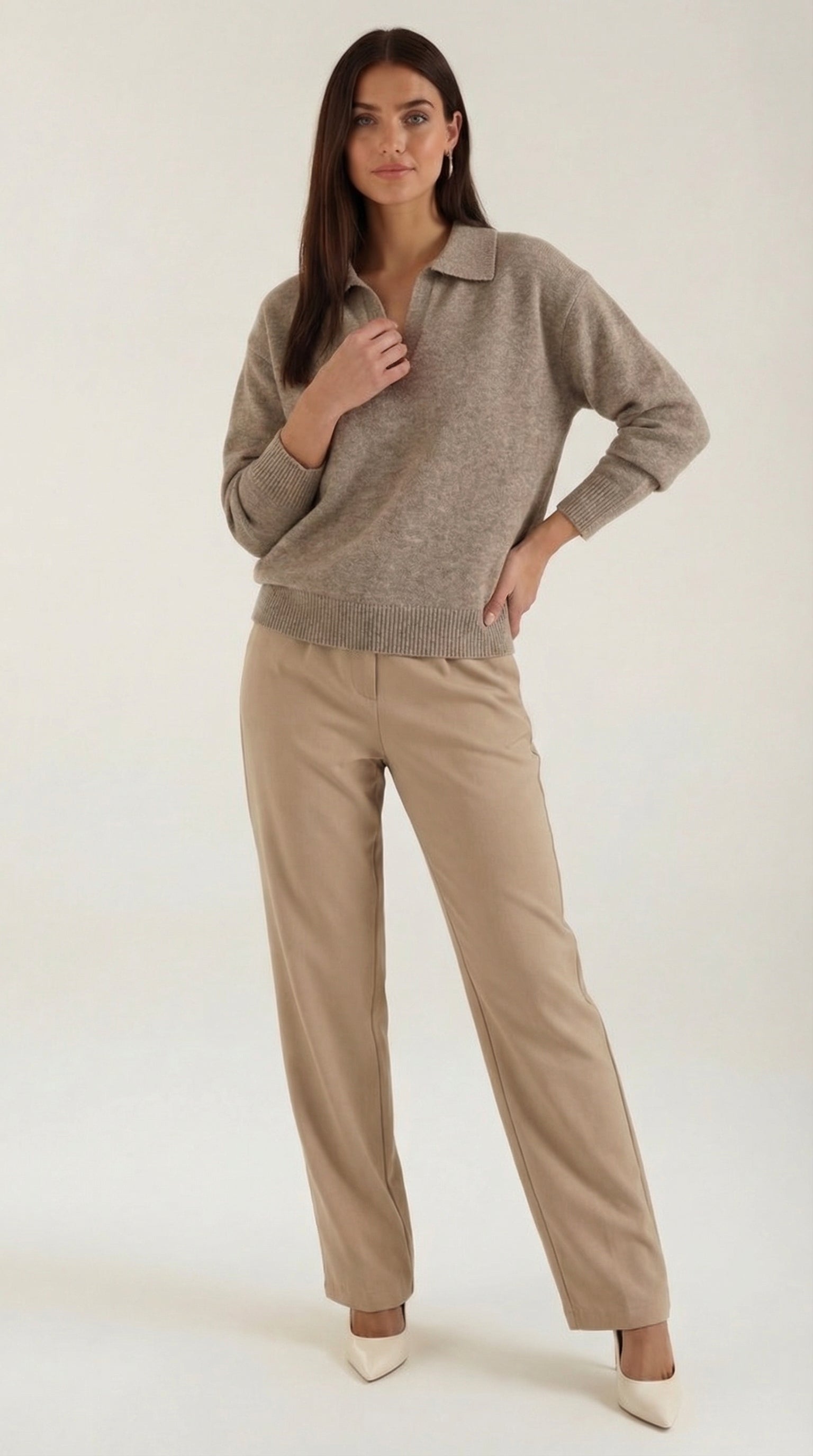 Marisa | Polo Casual con Escote en V