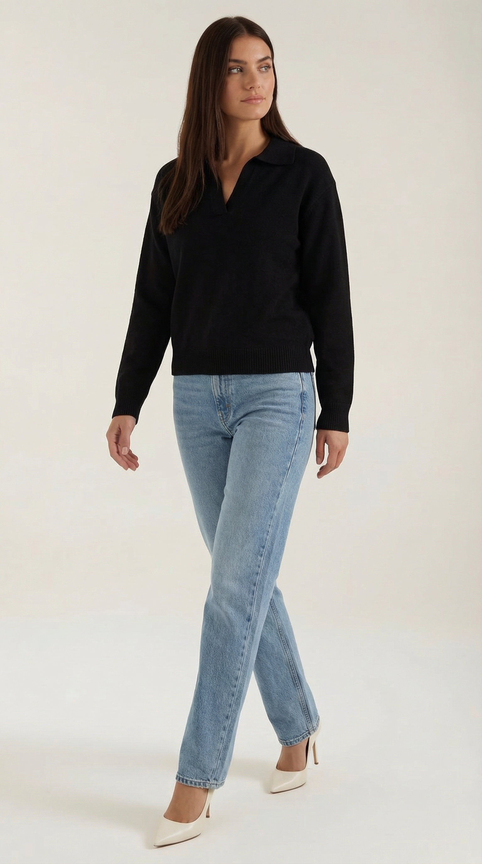 Marisa | Polo Casual con Escote en V