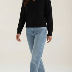 Margaret | Suéter Casual con Escote en V