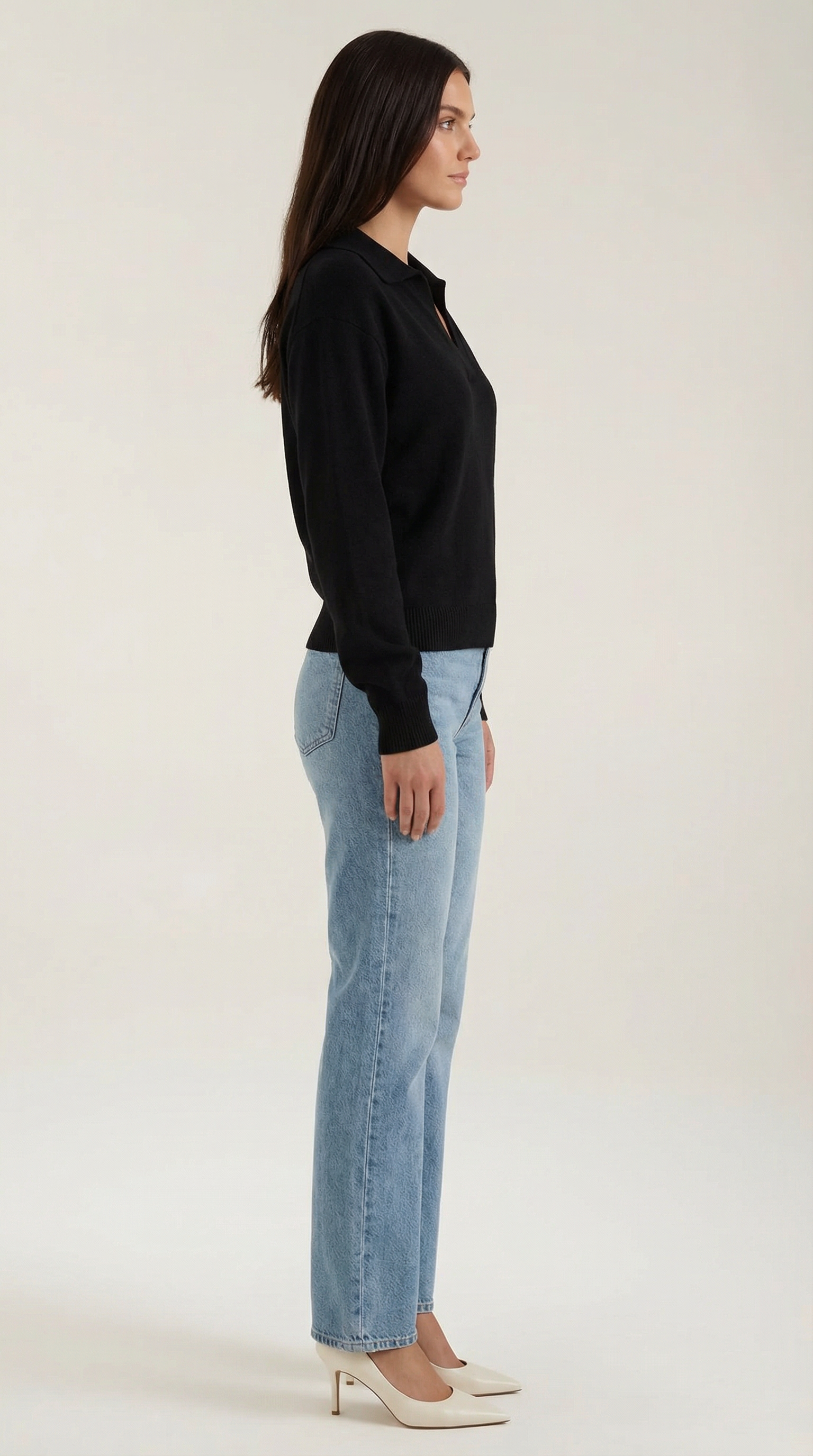 Marisa | Polo Casual con Escote en V