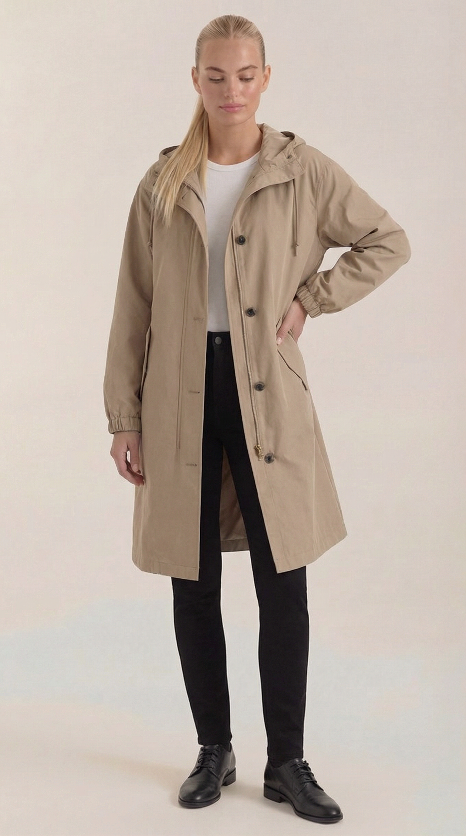 Margie | Chaqueta Impermeable con Capucha