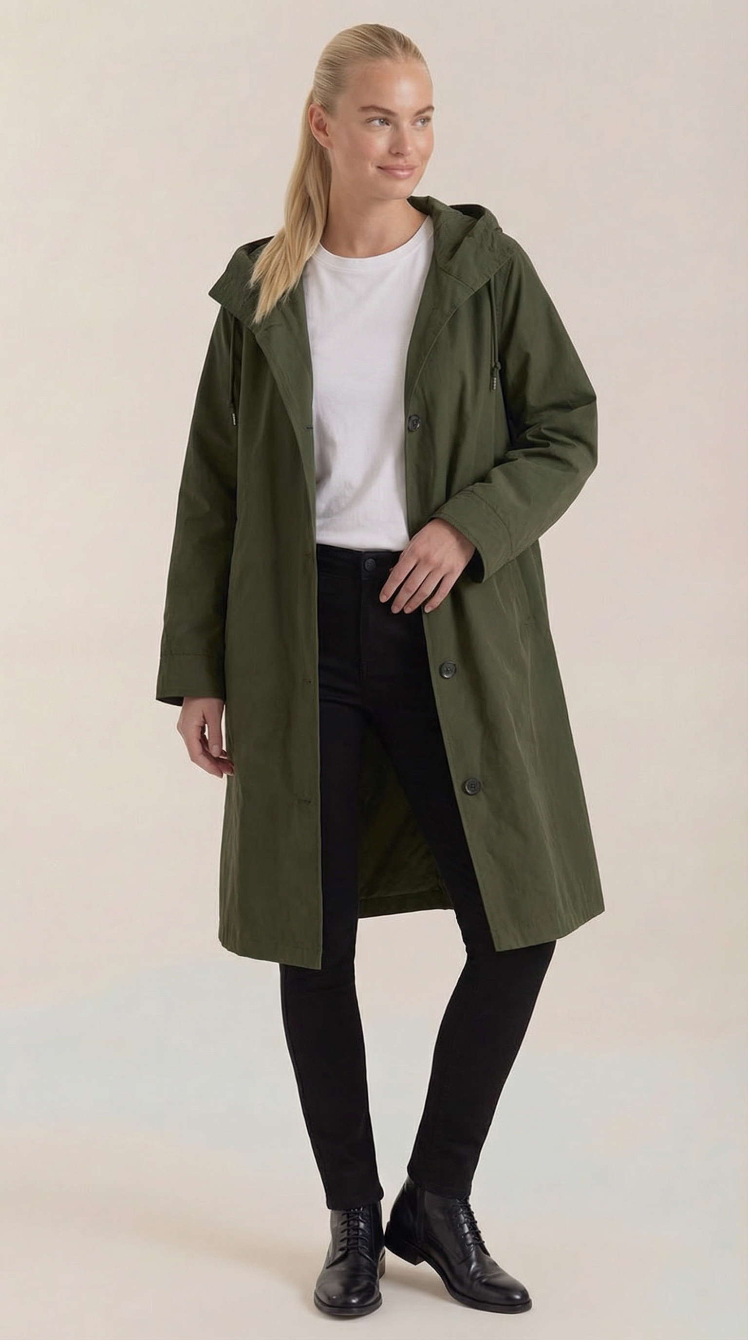 Margie | Chaqueta Impermeable con Capucha
