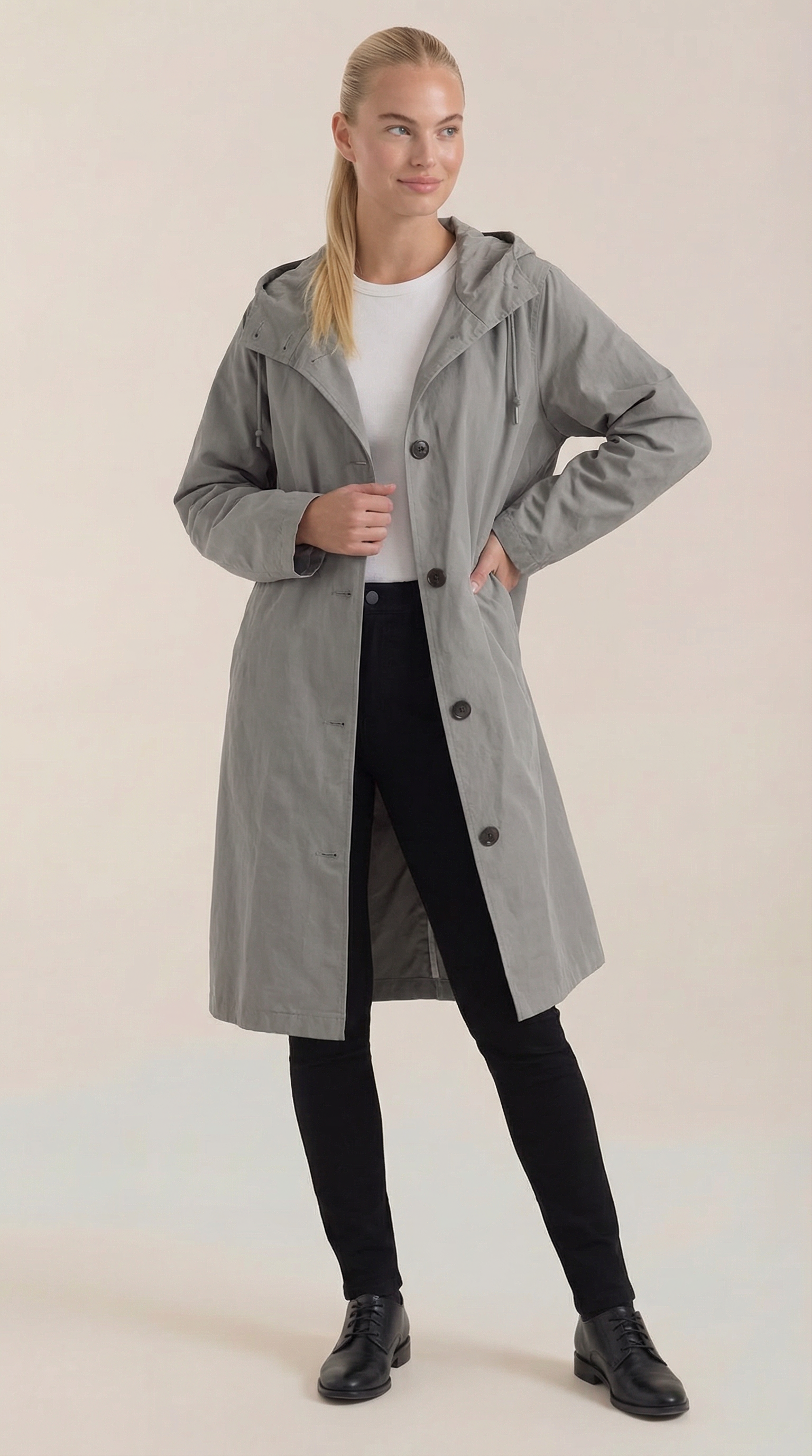 Margie | Chaqueta Impermeable con Capucha
