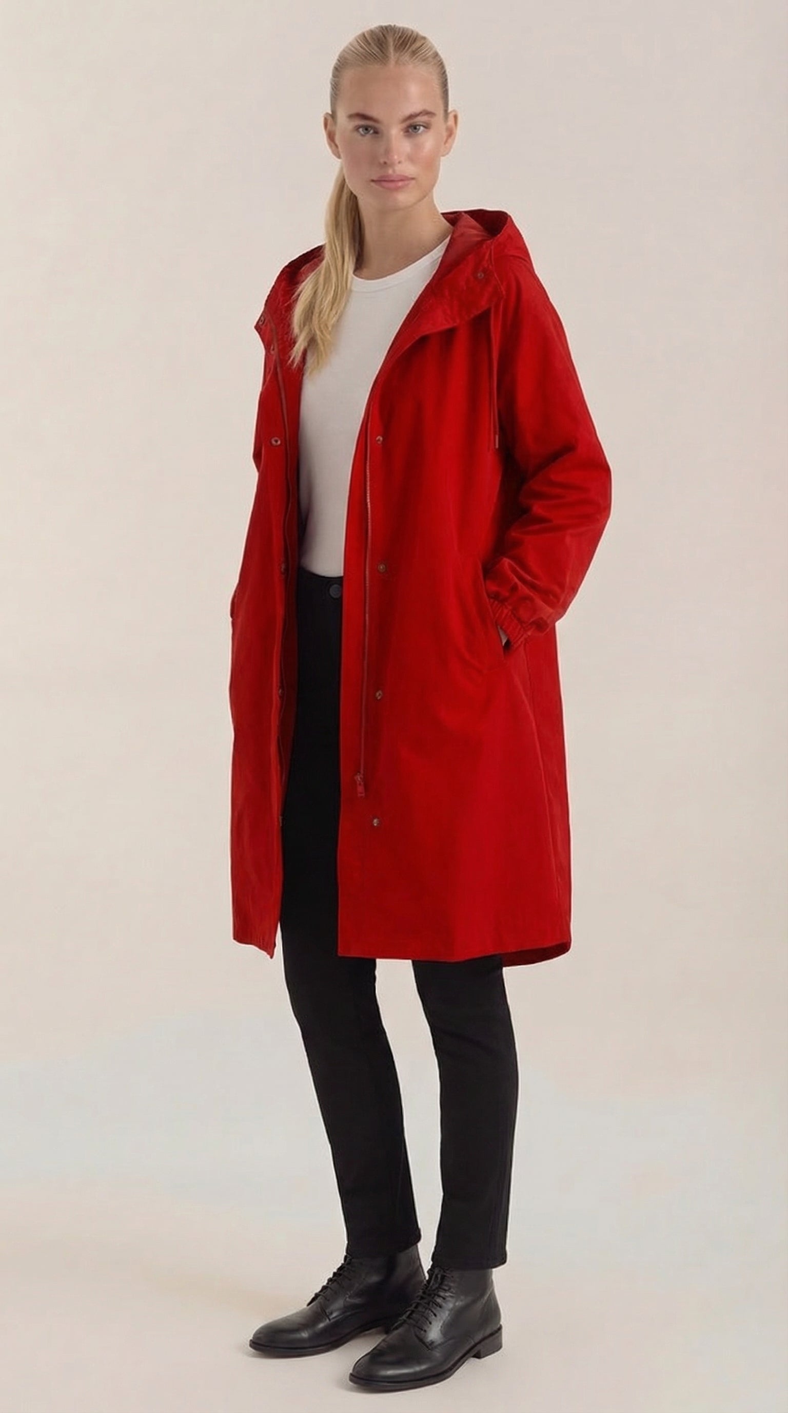 Margie | Chaqueta Impermeable con Capucha