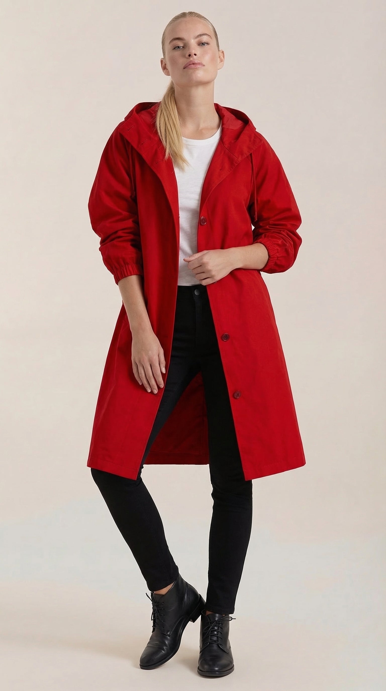 Margie | Chaqueta Impermeable con Capucha
