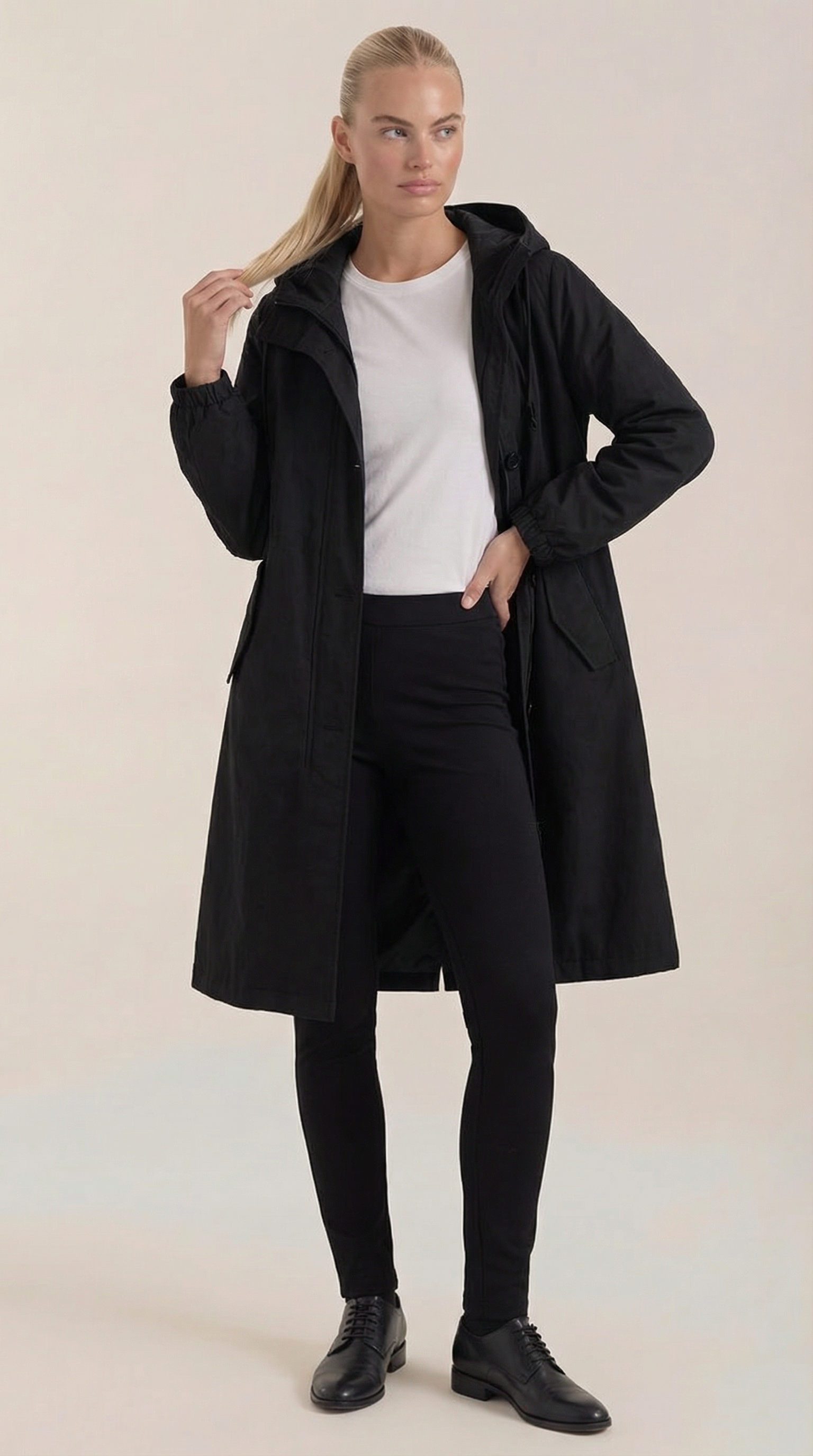 Margie | Chaqueta Impermeable con Capucha