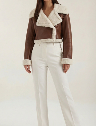 Marie | Chaqueta Corta de Forro Polar