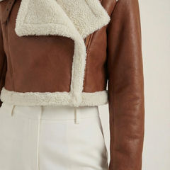 Marie | Chaqueta Corta de Forro Polar