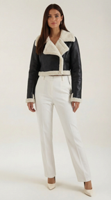 Marie | Chaqueta corta de forro polar