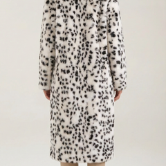 Morgana | Chaqueta Larga de Cuero Sintético