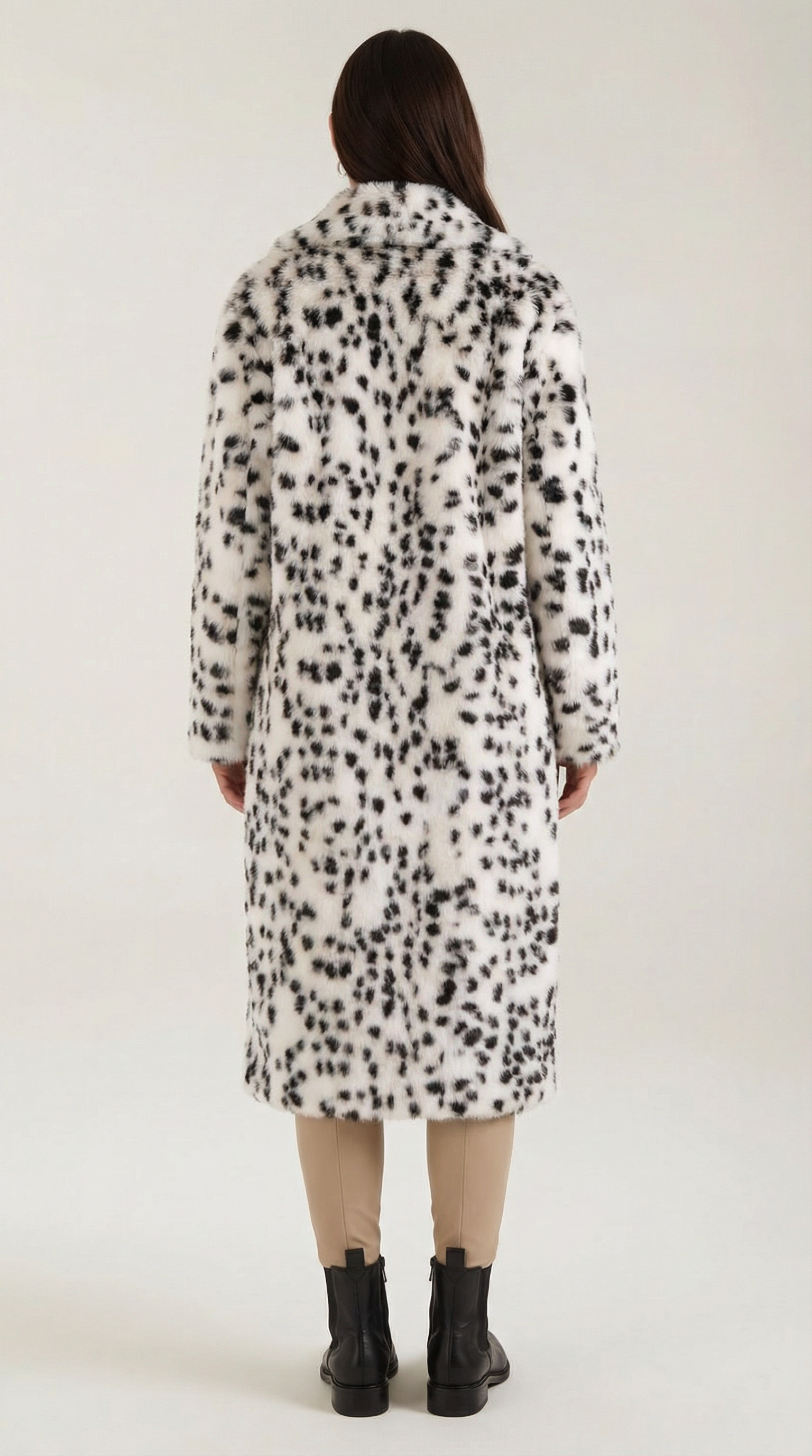 Morgana | Chaqueta Larga de Cuero Sintético