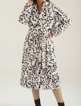 Morgana | Chaqueta Larga de Cuero Sintético