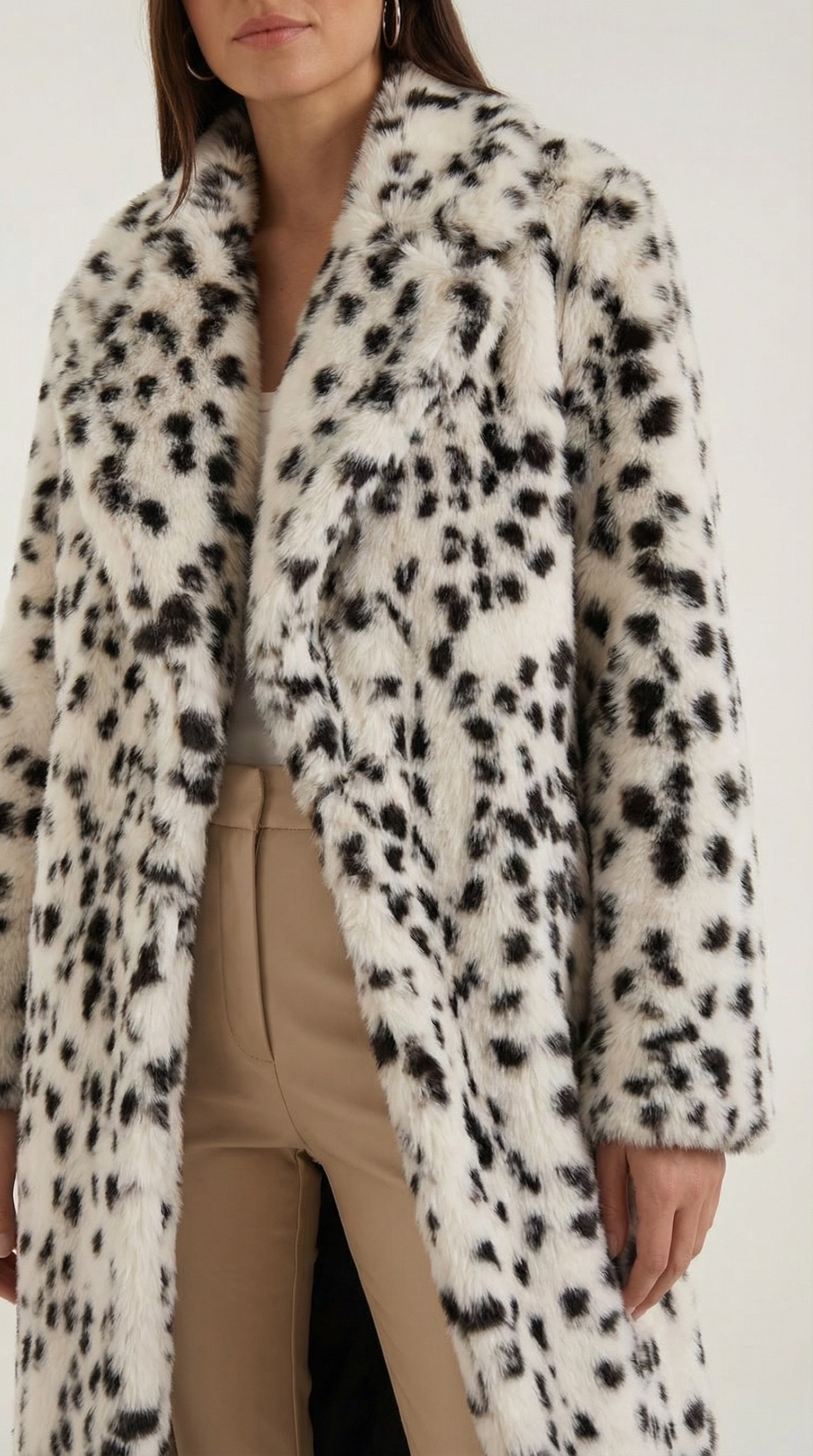 Morgana | Chaqueta Larga de Cuero Sintético
