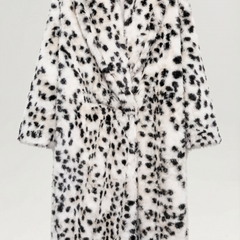 Morgana | Chaqueta Larga de Cuero Sintético