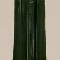Nadine | Pantalón Ancho de Terciopelo