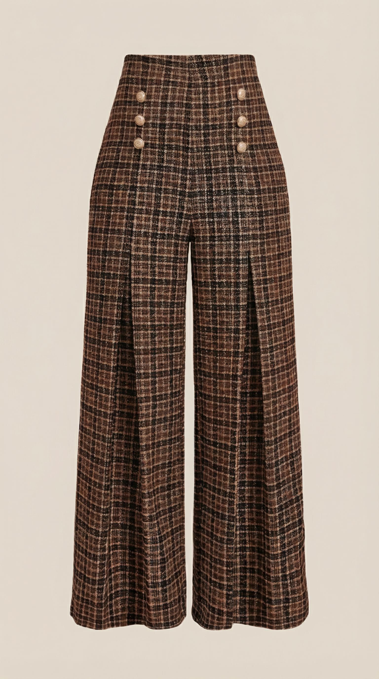 Naomi | Pantalón de Cuadros Clásico
