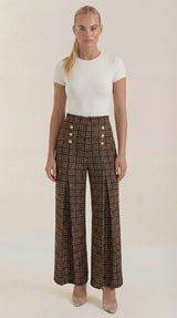 Naomi | Pantalón de cuadros clásico