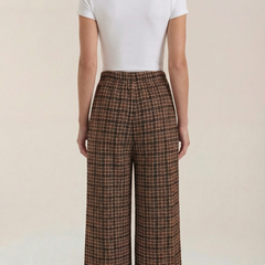 Naomi | Pantalón de Cuadros Clásico