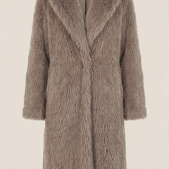 Narcissa | Chaqueta Larga de Piel Sintética