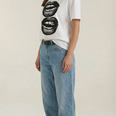 Natalia | Camiseta Oversize con Diseño Gráfico