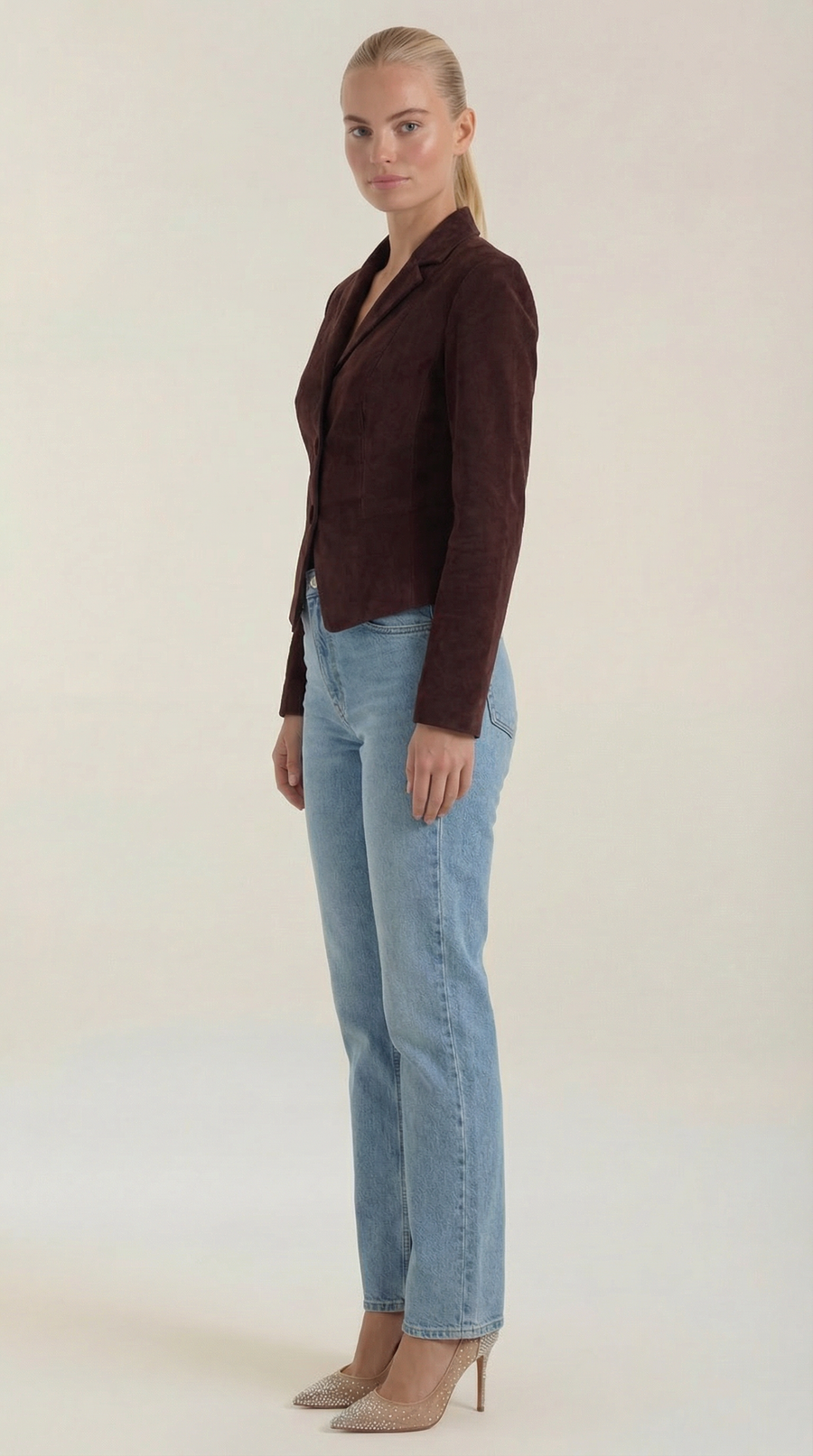Natasha | Chaqueta de Terciopelo con Botones