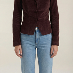 Natasha | Chaqueta de Terciopelo con Botones