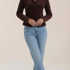Natasha | Chaqueta de Terciopelo con Botones