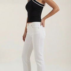 Nia | Top Halter Entrelazado