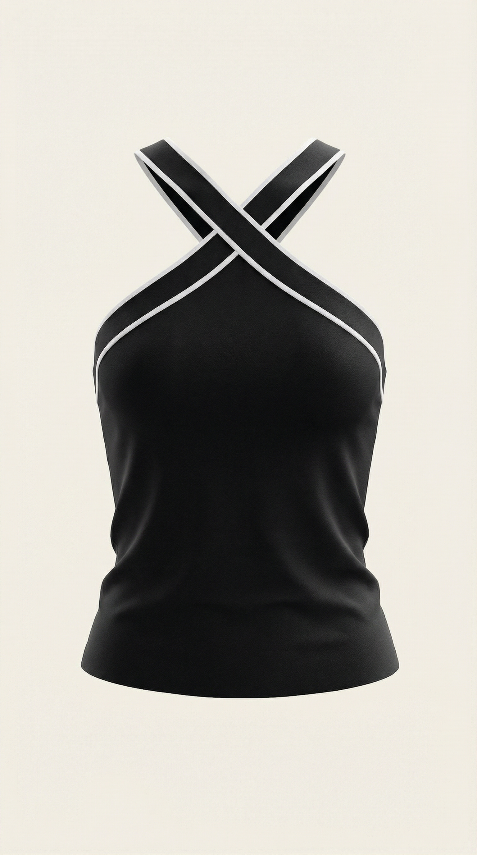 Nia | Top Halter Entrelazado