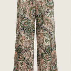 Perla | Pantalón con Estampado Paisley