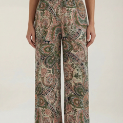 Perla | Pantalón con Estampado Paisley