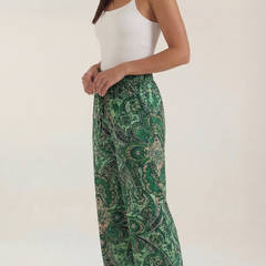 Perla | Pantalón con Estampado Paisley