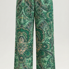 Perla | Pantalón con Estampado Paisley