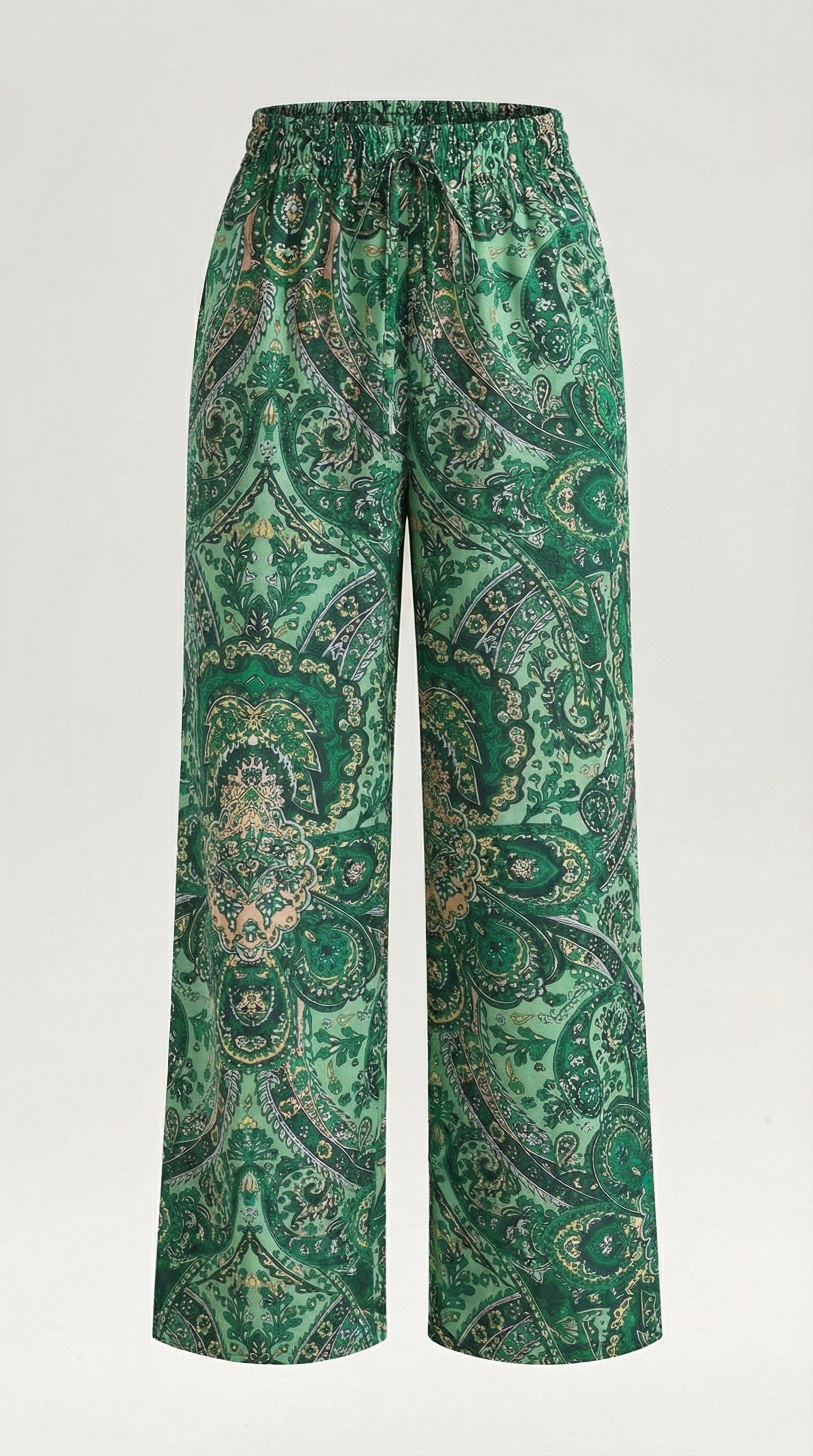 Perla | Pantalón con Estampado Paisley