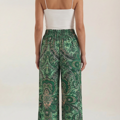 Perla | Pantalón con Estampado Paisley
