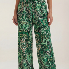 Perla | Pantalón con Estampado Paisley